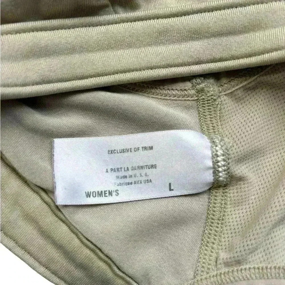 PATAGONIA Capilene Desert Tan Sport Top Sports BRA Womens Size Large - Picture 4 of 4